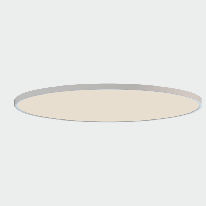 Koe stropné svietidlo Ø800mm White, LED 64W 7680lm, CRI90 CL.II IP43, 3000K-4000K Slide Switch