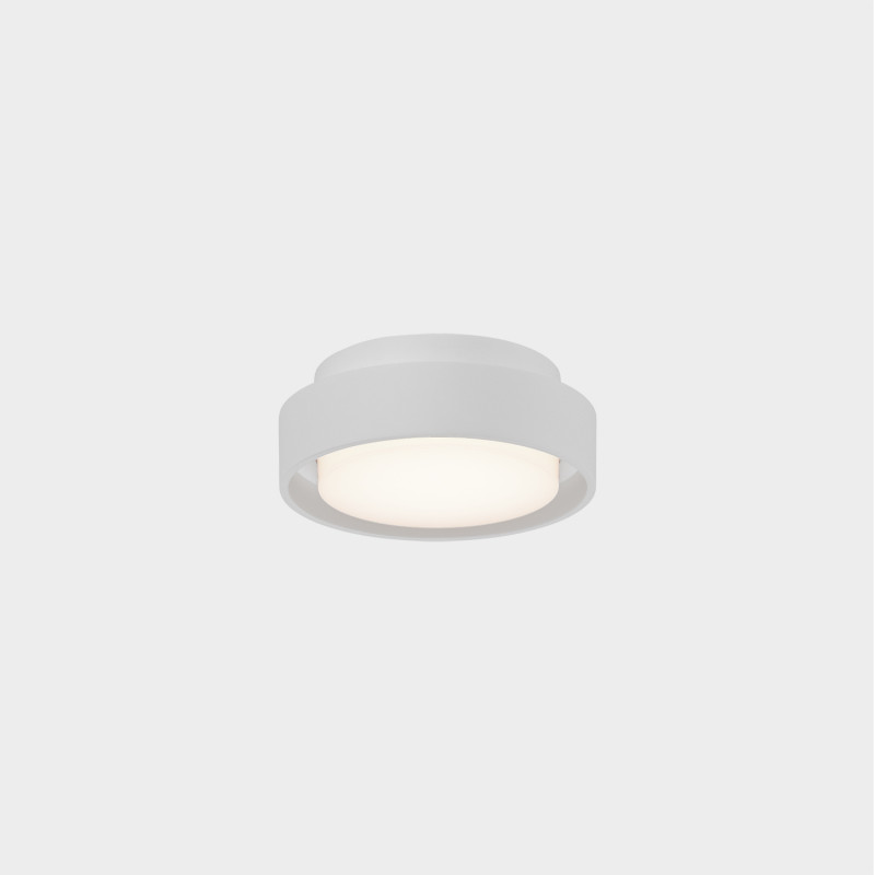 Kuma stropné svietidlo 2082/16 White, LED 10W 630lm, CRI90 CL.I IP65, Kelvin 2700K-3000K Slide Switch