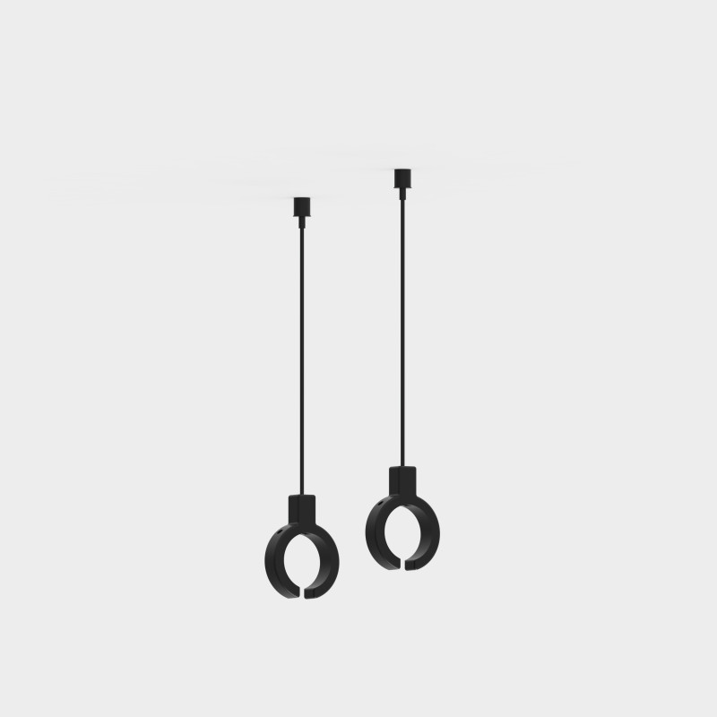 Lineo Pendant Kit Black, Without lighting