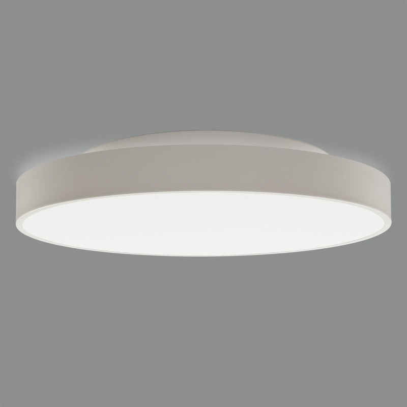 Lisboa stropné svietidlo 3851/80 White, LED 76W 6890lm + 10,5W 1267lm, CRI90 CL.I, Integrated LED, 3000K-4000K Slide Switch