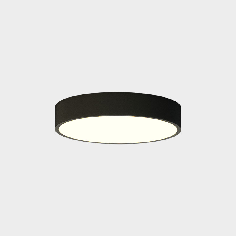 London stropné svietidlo 3760/30 Black, LED 18W 2520lm, CRI90 CL.I, Integrated LED, 2700K-3000K-4000K Slide Switch, Dim. Triac,