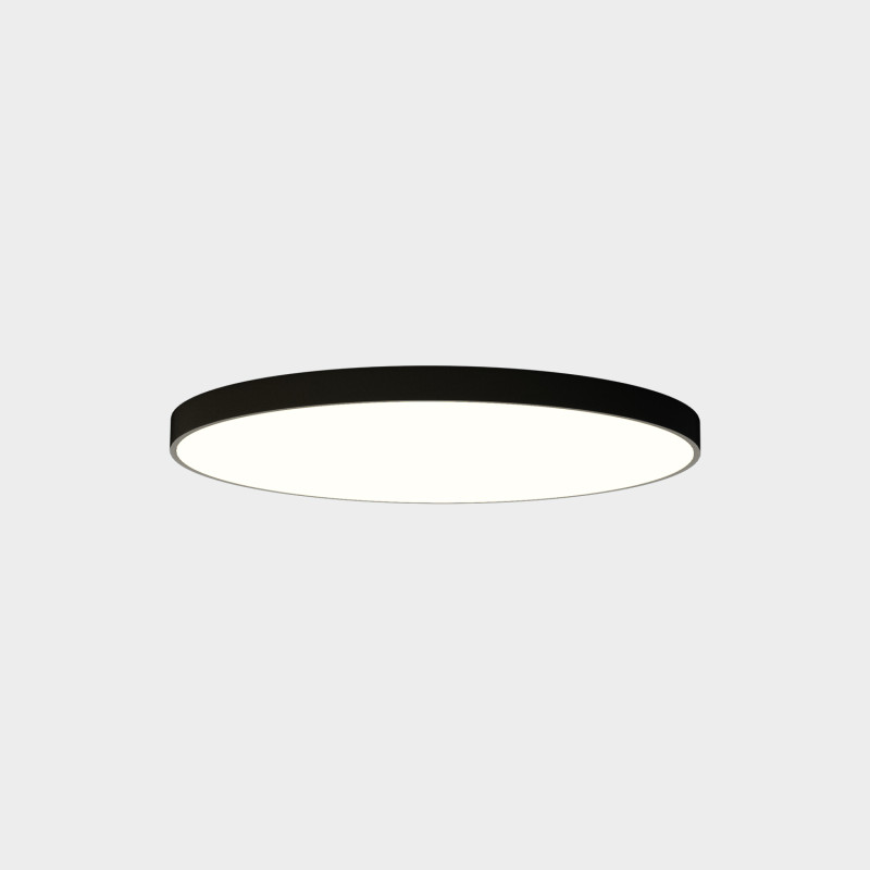 London stropné svietidlo 3760/100 Black, LED 136W 21520lm, CRI90 CL.I, Integrated LED, 2700K-3000K-4000K Slide Switch, Dim. DAL