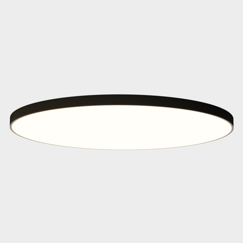 London stropné svietidlo 3760/150 Black, LED 272W 43185lm, CRI90 CL.I, Integrated LED, 2700K-3000K-4000K Slide Switch