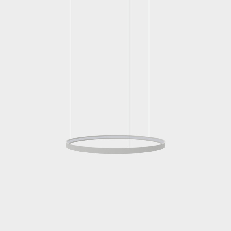 Loop Module Ø800mm White, LED 65W 5525lm, CRI90 CL.III, Kelvin 2700K-3000K Slide Switch