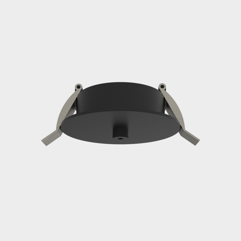 Loop Kit Base Empotrable Ø90 mm Black, LED 100W, CL.II
