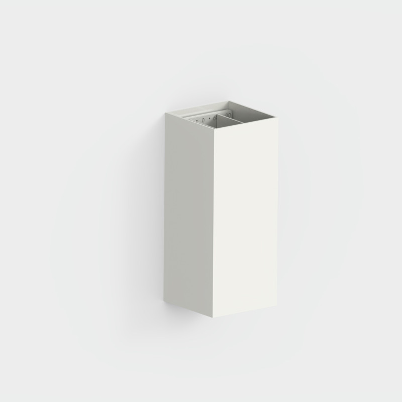 Lumo Wall Lamp 16/4006 White, LED 2x5,5W 1060lm, CRI90 CL.I IP65, Kelvin 2700K-3000K Slide Switch, MULTI-PACK
