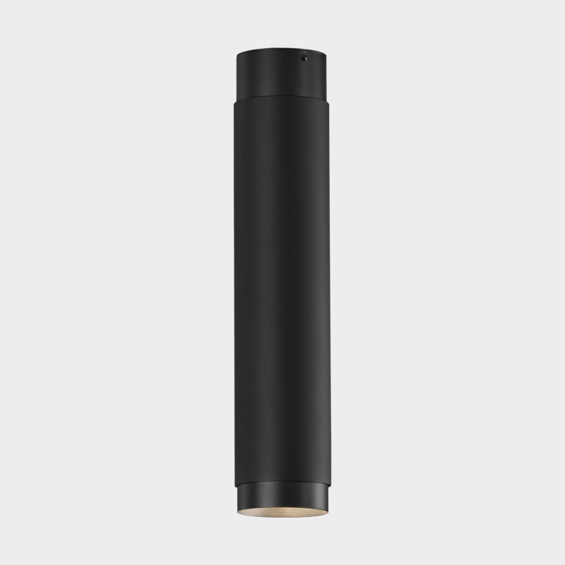 Lux stropné svietidlo 3989/60 Ø60x300mm Black/Black, LED COB 12W 3000K 1430lm, CRI90 CL.I, Integrated LED