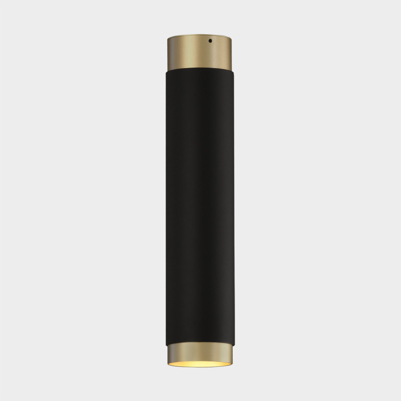 Lux stropné svietidlo 3989/60 Ø60x300mm Tech Gold/Black, LED COB 12W 2700K 1330lm, CRI90 CL.I, Integrated LED, Dim. DALI/Push,