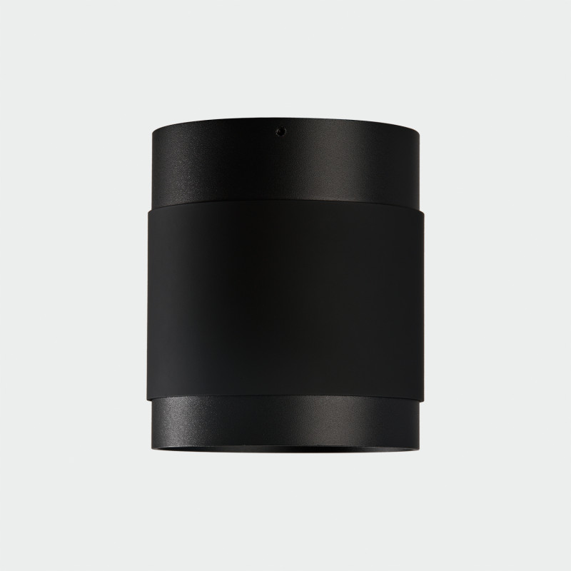 Lux stropné svietidlo 3989/100 Ø100x115mm Black/Black, LED COB 18W 2700K 1835lm, CRI90 CL.I, Integrated LED, Dim. DALI/Push, O