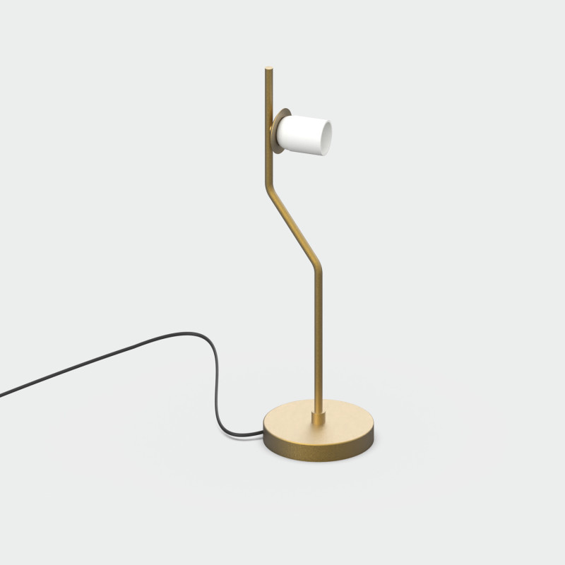 Maui Table lamp 8163 Matte Antique Gold, LED E27 15W, CL.II, Without glass shade