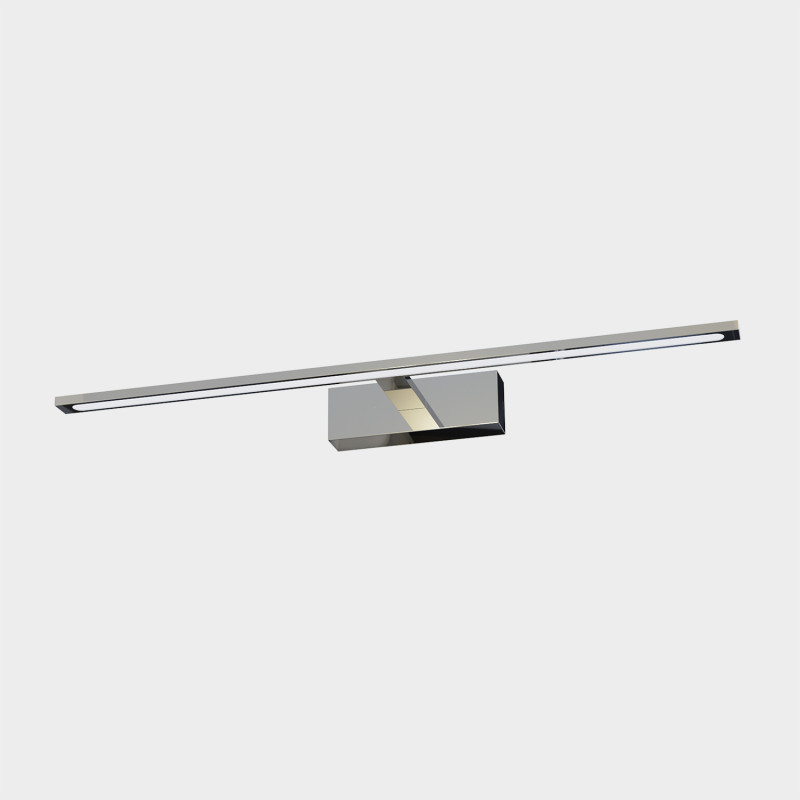 Menorca Wall Lamp 700mm Chrome, LED 17W 1900lm, CRI90 CL.II IP44, 3000K-4000K Slide Switch