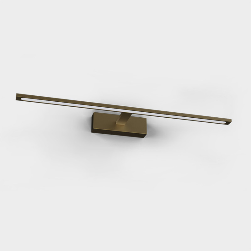 Menorca Wall Lamp 700mm Antique Brass, LED 17W 1900lm, CRI90 CL.II IP44, 3000K-4000K Slide Switch, Dim. Triac, ON-DEMAND **