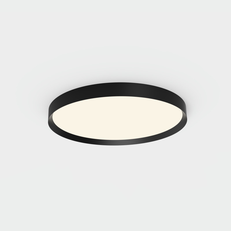 Minsk stropné svietidlo 3758/60 Black, LED 39W 6050lm, CRI90 CL.I, Integrated LED, 2700K-3000K-4000K Slide Switch