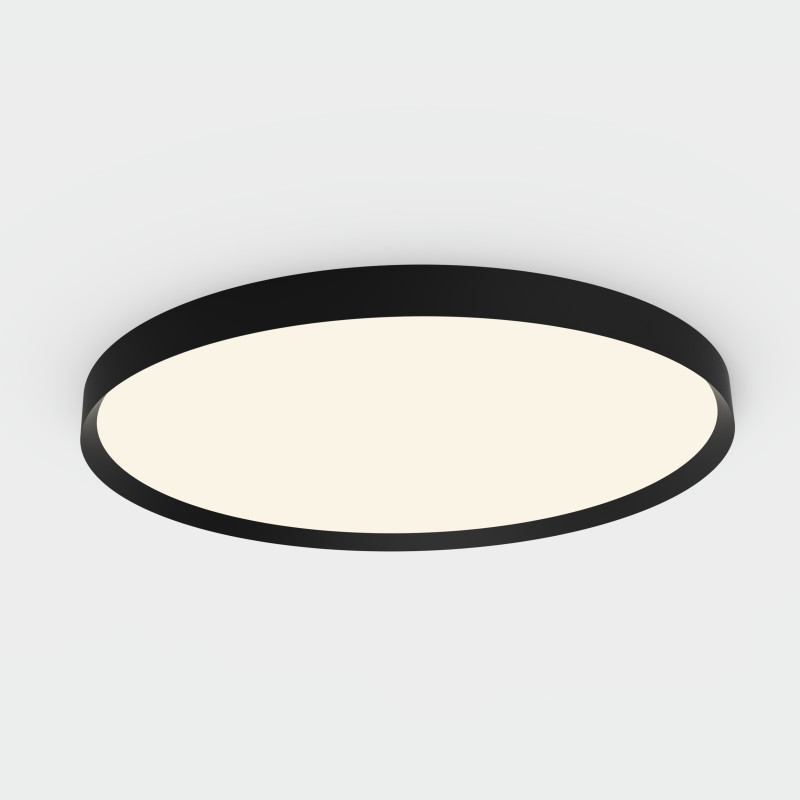 Minsk stropné svietidlo 3758/80 Black, LED 70W 10280lm, CRI90 CL.I, Integrated LED, 2700K-3000K-4000K Slide Switch, Dim. DALI/P