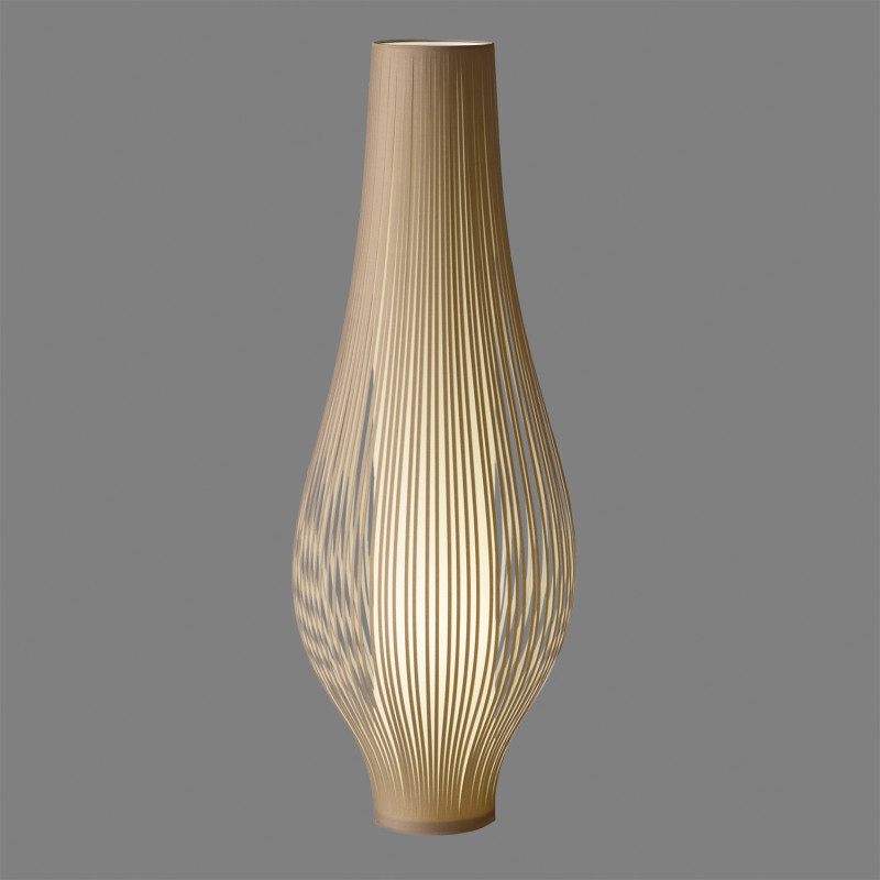 Mirta Floor lamp 3054/135 Stone, LED E27 3x15W, CL.II, Cable swith, MULTI-PACK