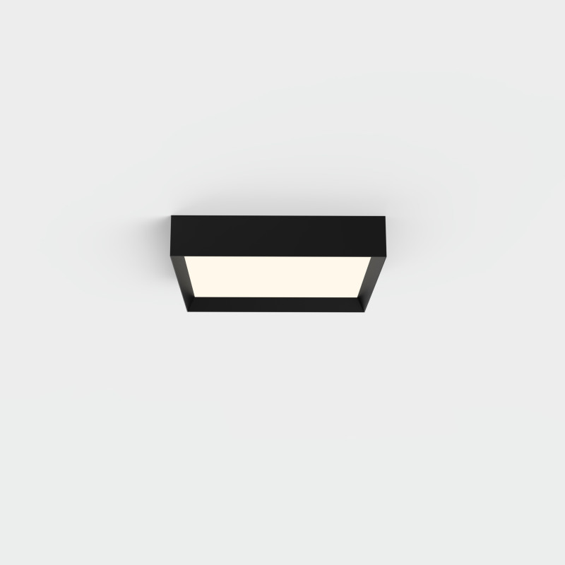 Munich stropné svietidlo 3759/40 Black, LED 22W 3225lm, CRI90 CL.I, Integrated LED, 2700K-3000K-4000K Slide Switch