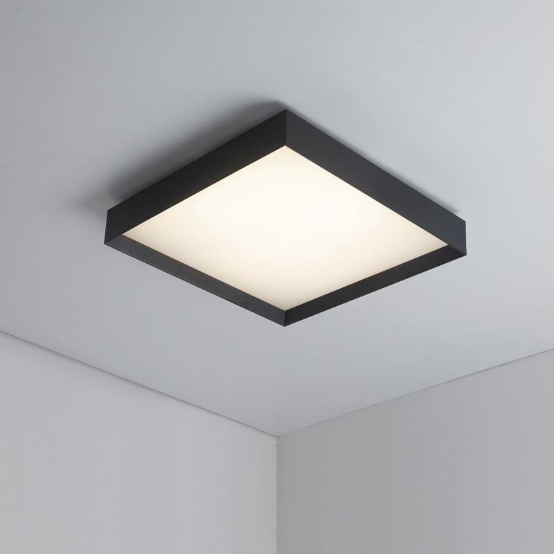 Munich stropné svietidlo 3759/40 Black, LED 22W 3225lm, CRI90 CL.I, Integrated LED, 2700K-3000K-4000K Slide Switch, Dim. Triac,