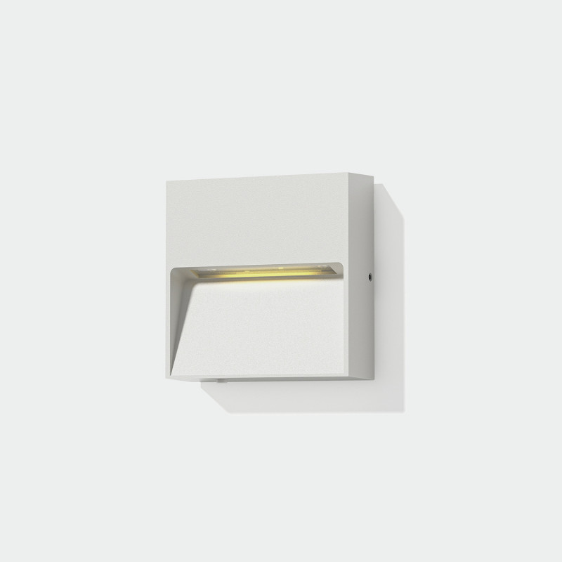 Nashira Wall Lamp 16/2062 White, LED 2.2W 299lm, CRI80 CL.I IP65, 2200K-2700K-3200K-4000K Slide Switch