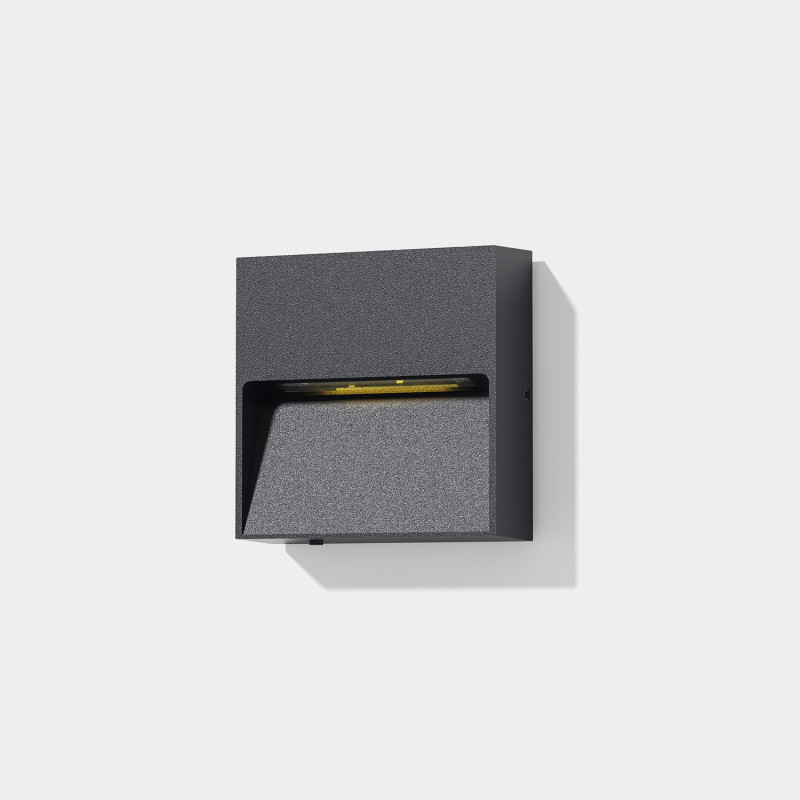 Nashira Wall Lamp 16/2062 Anthracite, LED 2.2W 299lm, CRI80 CL.I IP65, 2200K-2700K-3200K-4000K Slide Switch