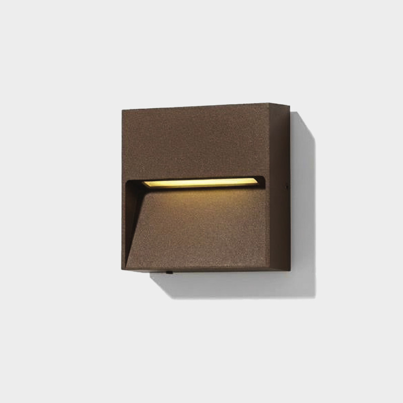 Nashira Wall Lamp 16/2062 Corten, LED 2.2W 299lm, CL.I IP65, 2200K-2700K-3200K-4000K Slide Switch, ON-DEMAND **