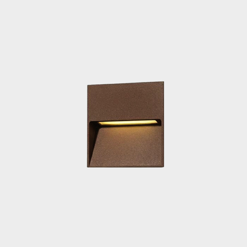 Nashira Recessed 2062 Corten, LED 2.2W 299lm, CRI90 CL.I IP65, 2200K-2700K-3200K-4000K Slide Switch, ON-DEMAND **