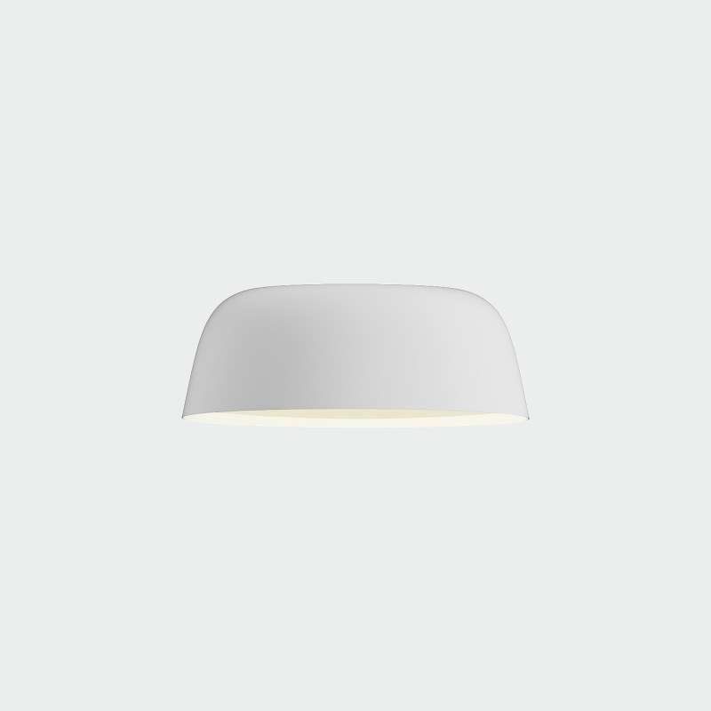 Oslo stropné svietidlo Ø410mm White, LED 22W 3225lm, CRI90 CL.I, 2700K-3000K-4000K Slide Switch