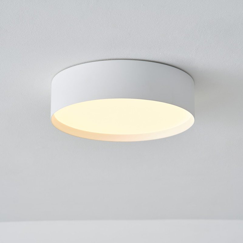 Paris stropné svietidlo 4028/30 White, LED 22W 2765lm, CRI90 CL.I IP54, Integrated LED, 2700K-3000K-4000K Slide Switch
