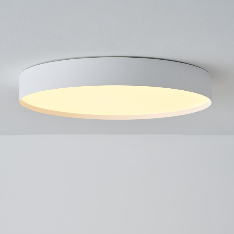Paris stropné svietidlo 4028/60 White, LED 58W 8260lm, CRI90 CL.I IP54, Integrated LED, 2700K-3000K-4000K Slide Switch
