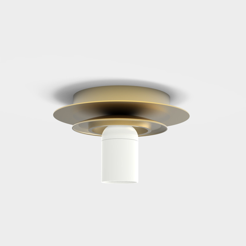 Parma stropné svietidlo Matt Antique Gold, LED E27 15W, CL.II IP44, Without glass shade