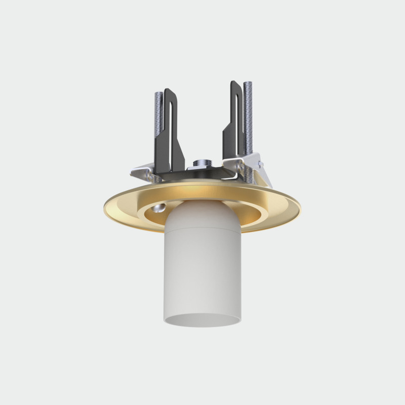 Parma Recessed Matt Antique Gold, LED E27 15W, CL.II IP44, Without glass shade