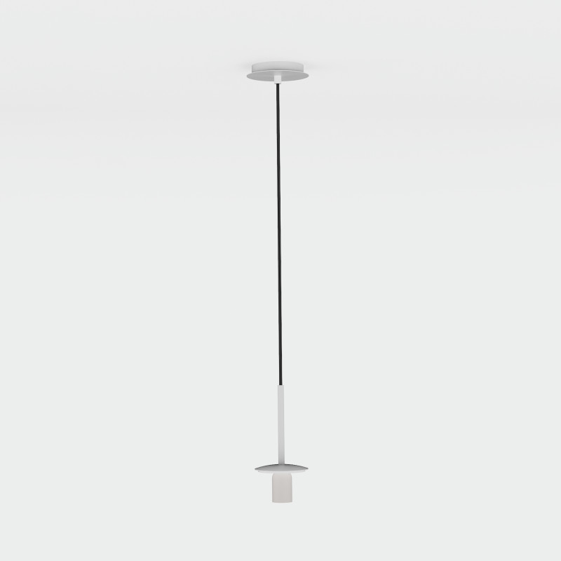 Parma Pendant lamp Smooth Matte White, LED E27 15W, CL.II IP44, Without glass shade