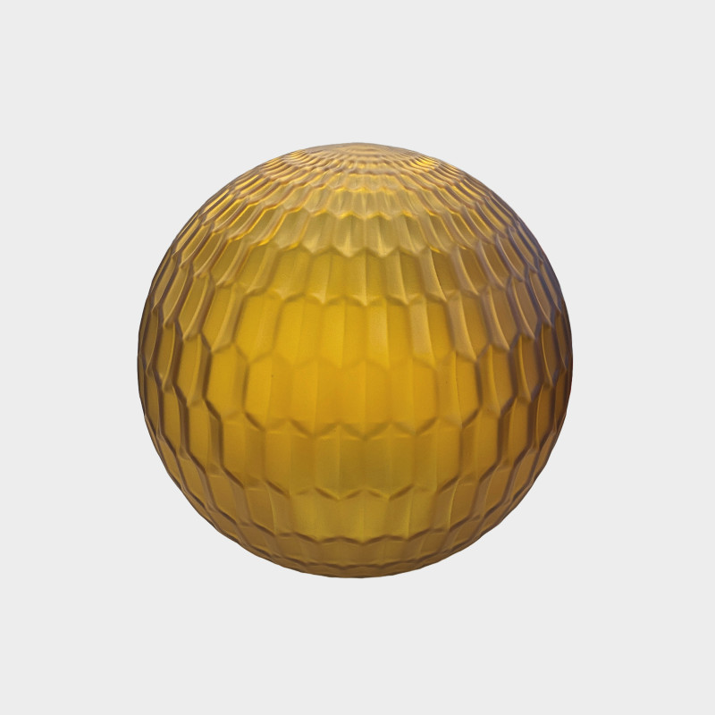 Parma Glass shade Ø180mm Amber