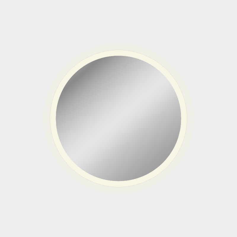 Petra Mirror Ø800mm, LED 34W 3000K 2650lm, CRI90 CL.II IP44