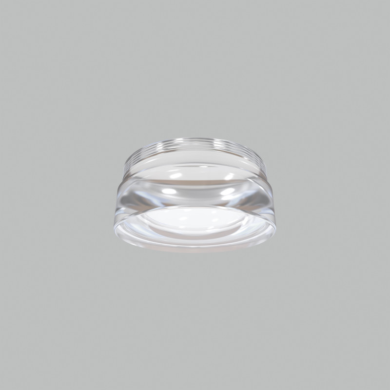 Pipe Shade Ø60mm Transparent/Sanded