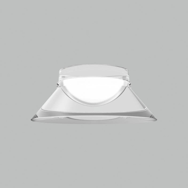 Pipe Shade Ø60mm Transparent/Sanded