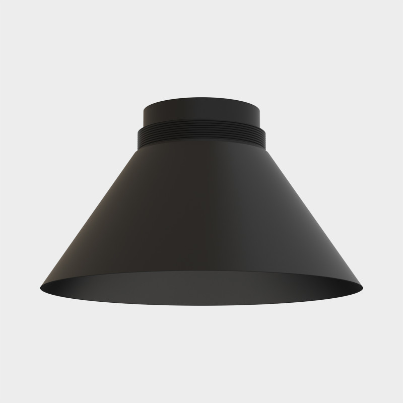 Pipe Shade Ø140mm Black
