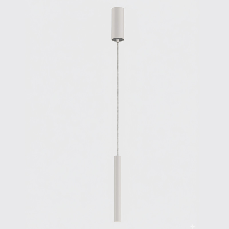 Pipe SLIM Pendant lamp 3986/32 Ø32x300mm White, LED COB 5W 2700K 560lm, CRI90 CL.I, Integrated LED, ON-DEMAND **