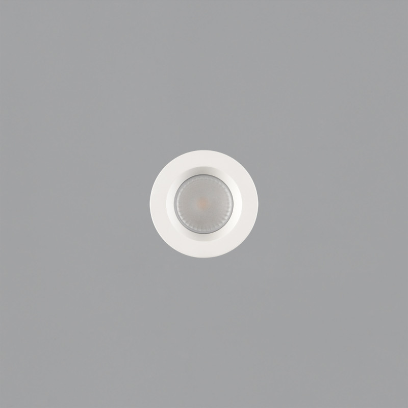 Safe Recessed Ø92mm White, LED COB 7W 805lm, CRI90 CL.II IP65/IP20, 3000K-4000K Slide Switch, MULTI-PACK