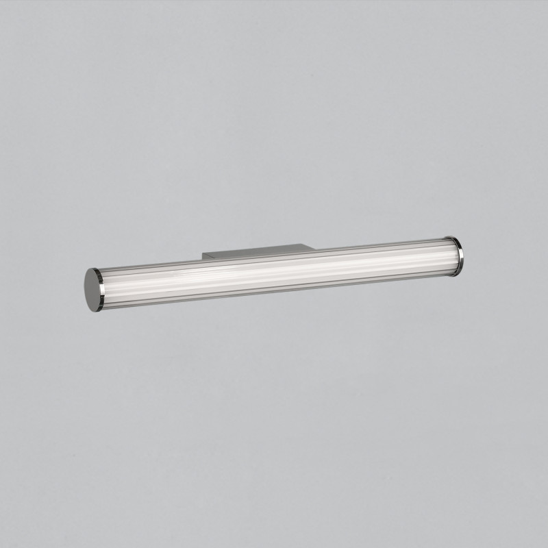 Sara Wall Lamp 600mm Opal/Chrome, LED 20W 1780lm, CRI90 CL.II IP44, 2700K-3000K-4000K Slide Switch