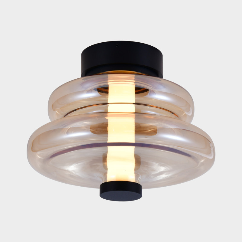 Sira Wall Lamp Ø250 mm Amber, LED 9.5W 2700K 855lm, CRI90 CL.I, MULTI-PACK