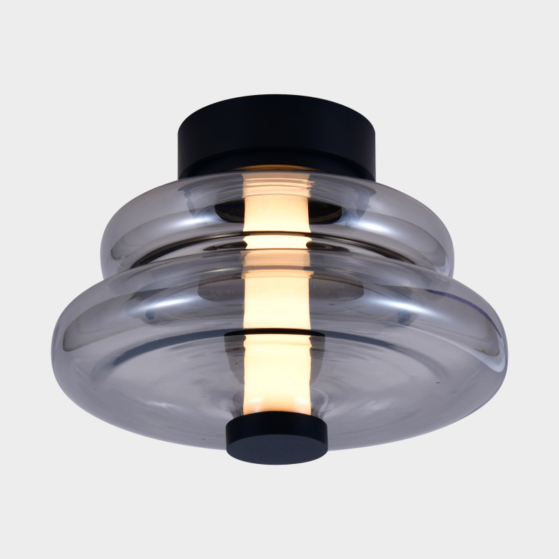 Sira Wall Lamp Ø250 mm Fumé, LED 9.5W 2700K 855lm, CRI90 CL.I, MULTI-PACK