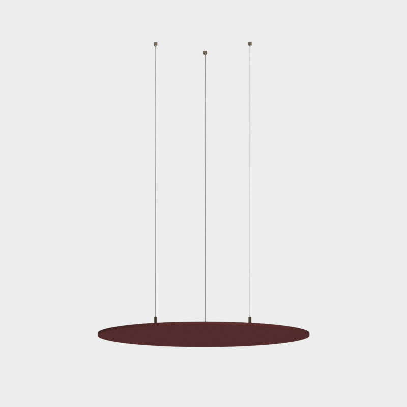 Sound Pendant lamp Ø700mm Terra, Without lighting, ON-DEMAND **