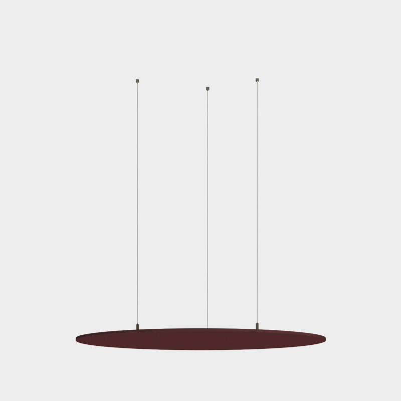 Sound Pendant lamp Ø900mm Terra, Without lighting, ON-DEMAND **