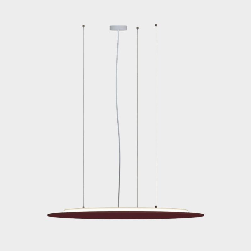 Sound Pendant lamp Ø900mm Terra, LED 34W 2700K 3140lm, CRI90 CL.II, ON-DEMAND **