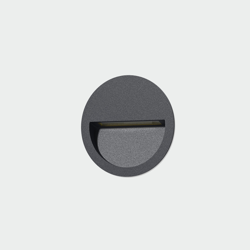 Spica Recessed 2061 Anthracite, LED 2.2W 299lm, CRI80 CL.I IP65, 2200K-2700K-3200K-4000K Slide Switch
