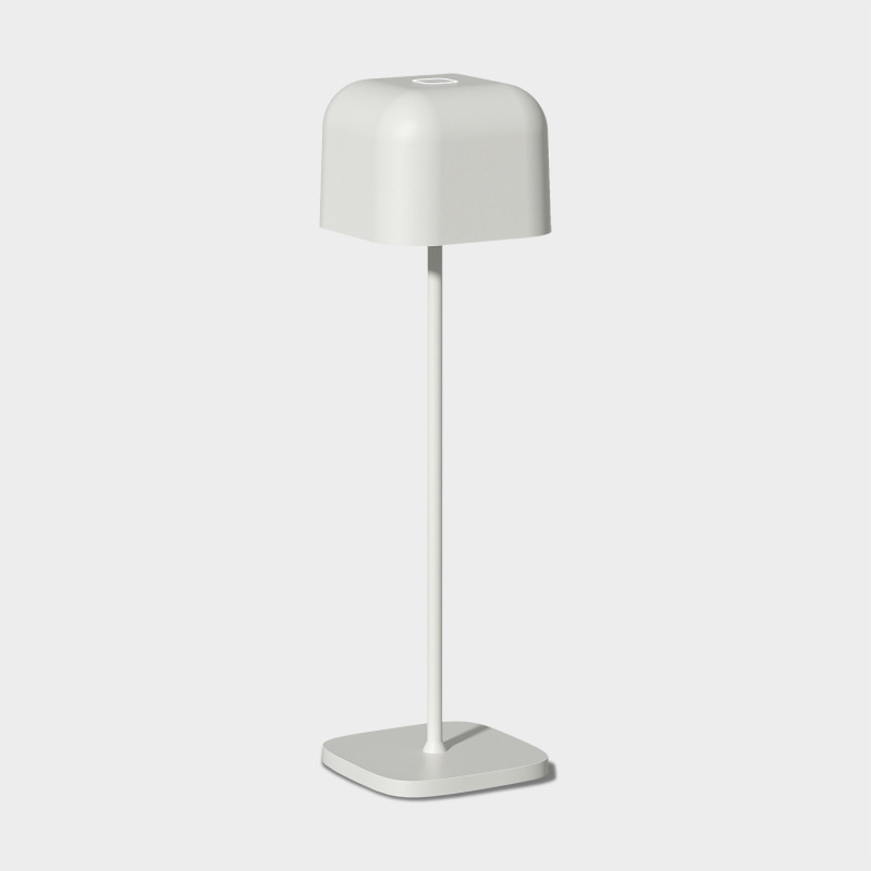 Stroll Table lamp 8218 Matt White, LED 3.5W 296lm, CRI90 CL.III IP65, Integrated LED, Touch switch, Step dimmable Kelvin 2200-27