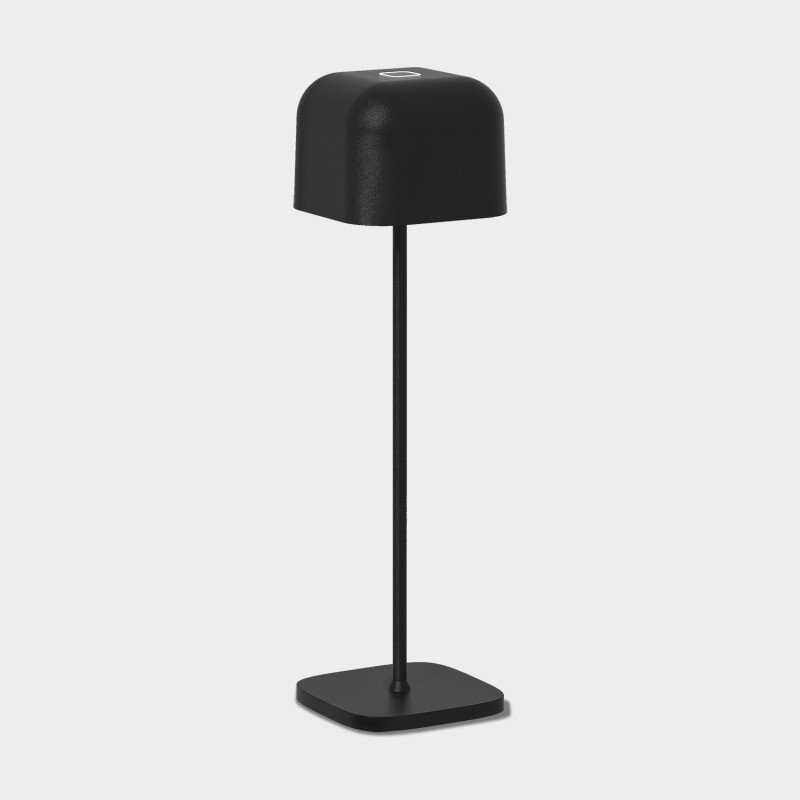 Stroll Table lamp 8218 Black Matt, LED 3.5W 296lm, CRI90 CL.III IP65, Integrated LED, Touch switch, Step dimmable Kelvin 2200-27