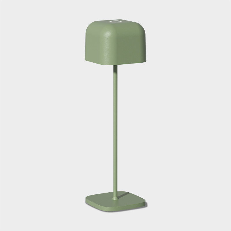 Stroll Table lamp 8218 Pale Green, LED 3.5W 296lm, CRI90 CL.III IP65, Integrated LED, Touch switch, Step dimmable Kelvin 2200-27