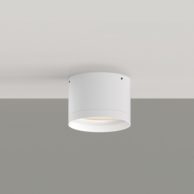 Tech stropné svietidlo 3987/10 White, LED 9W 1380lm, CRI90 CL.I IP44, Integrated LED, 3000K-4000K Slide Switch, Microprismatic 