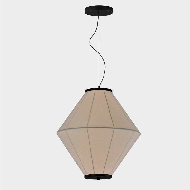 Totem Pendant lamp H2 Ø580x600mm Black, LED 8,5W 2700K 565lm, CL.II, MULTI-PACK